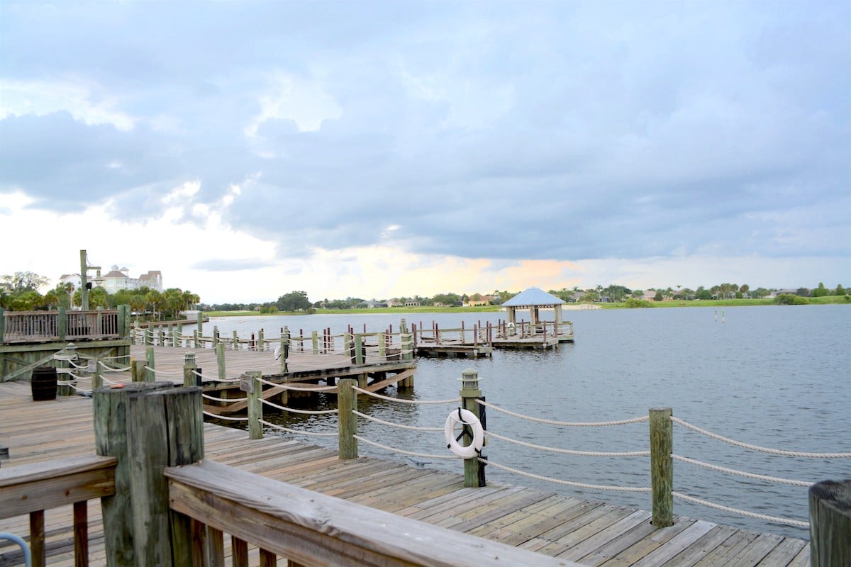 41- Villages, Fl- Lake Sumter Landing Docks