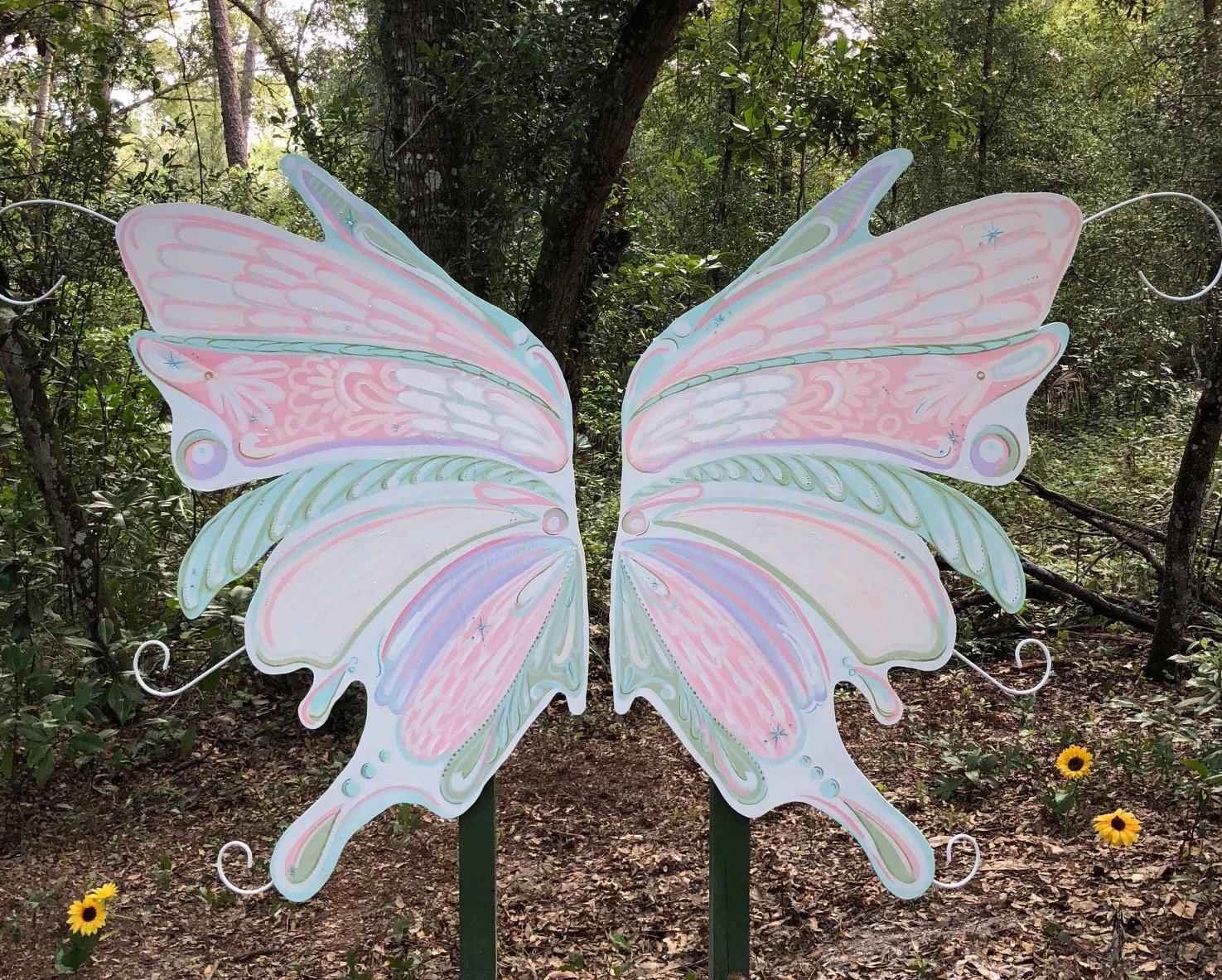 Fairy Trail Cassadaga Wings by Erica Group Deland florida