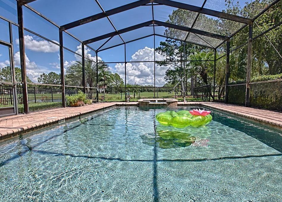 pool home for sale in howey in the hills, florida