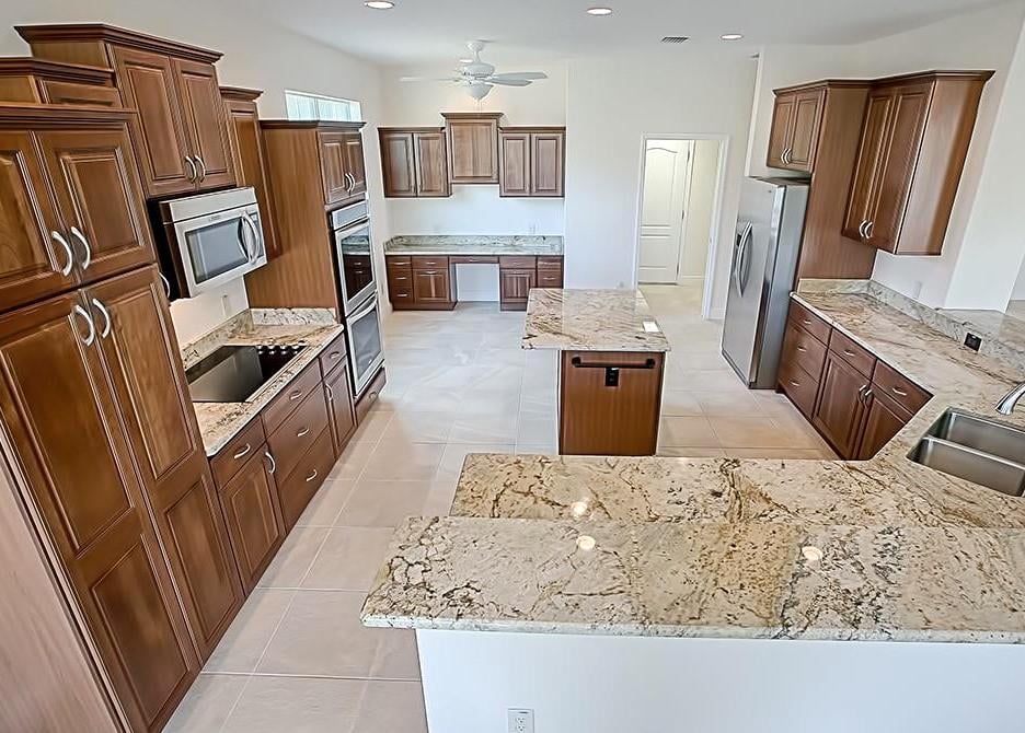 kitchen in home for sale in the villages florida photo