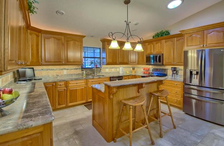 kitchen in fruitland park home for sale