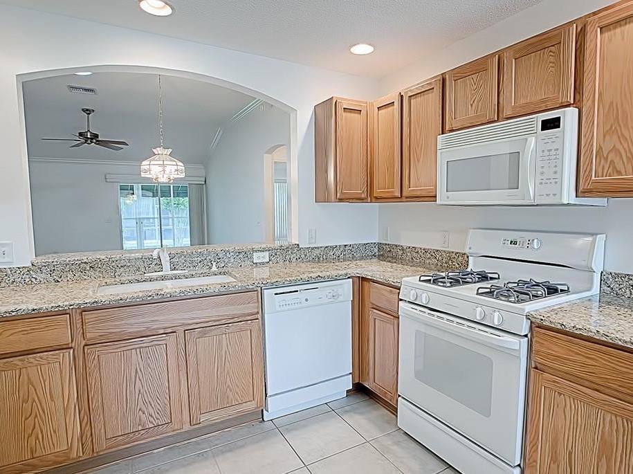 kitchen in wistera home for sale in the villages fl