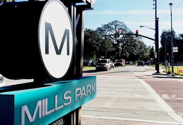 mills park sign downtown orlando florida popular real estate.jpg