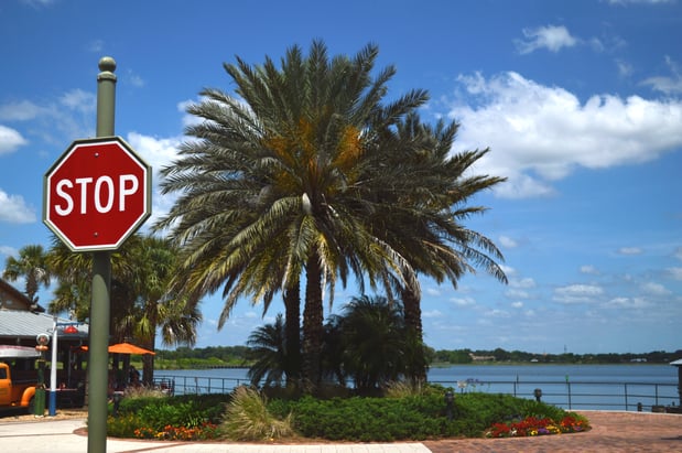 Stop sign -Move to The Villages Florida