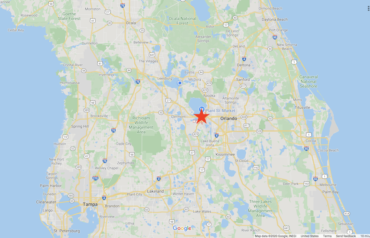 central florida town winter garden, florida