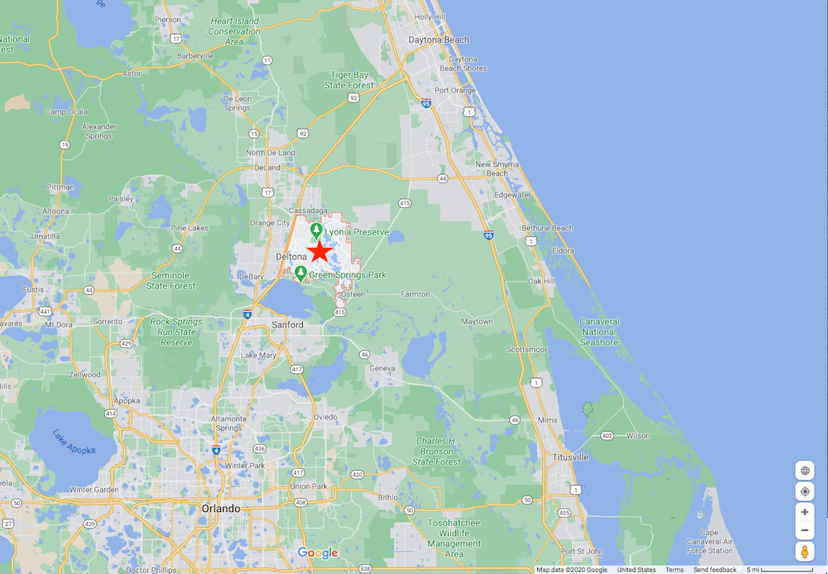 deltona, fl location