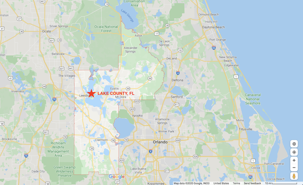 lake county, fl location