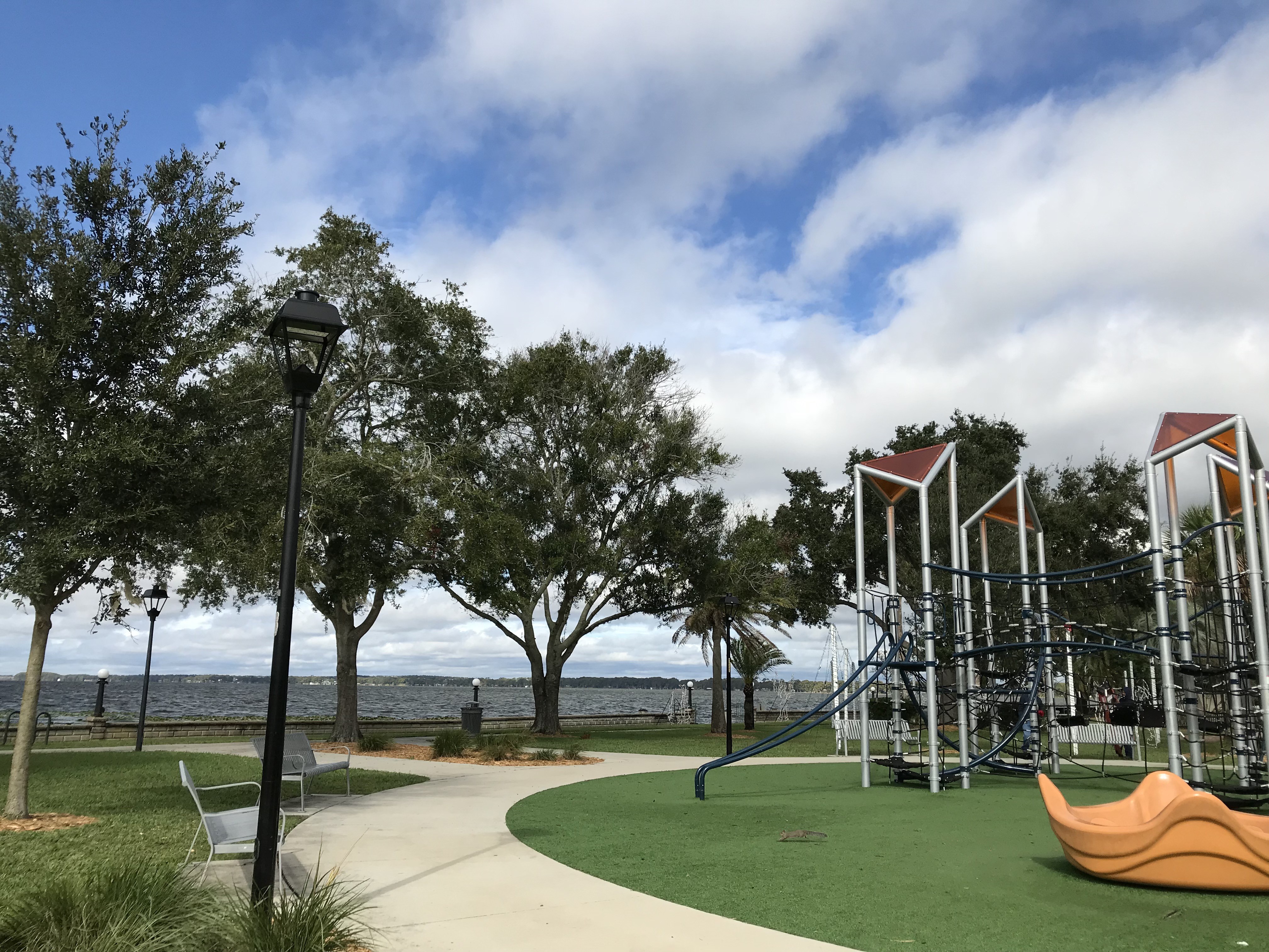 the lakeside town of eustis, fl