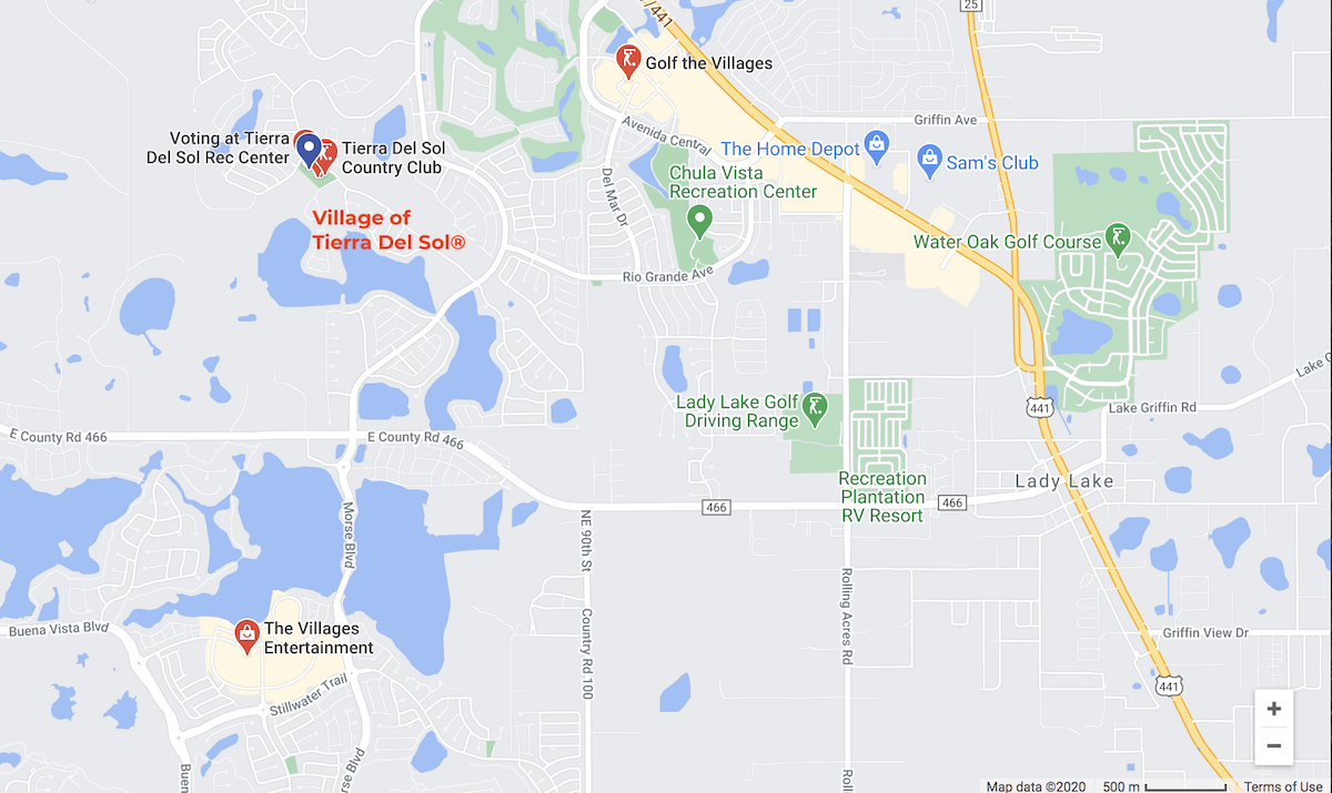 the villages championship golf course locations