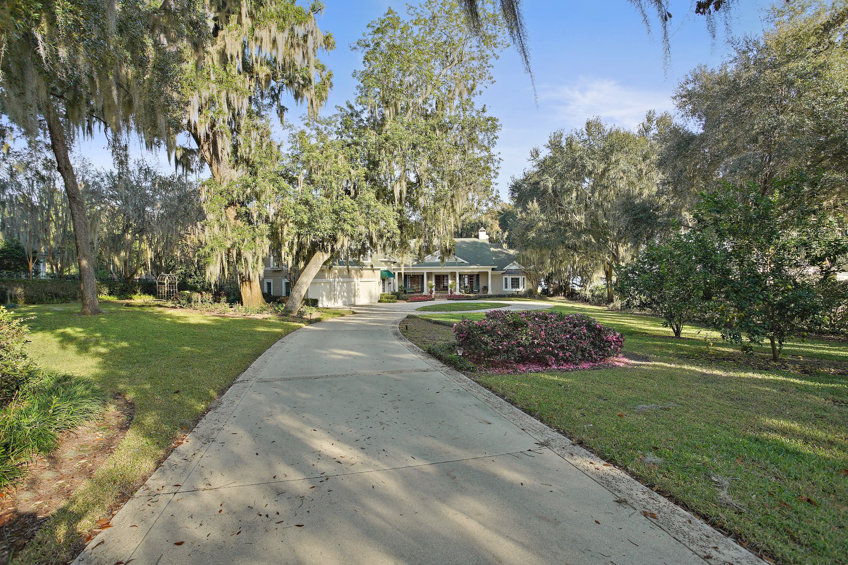 waterfront home for sale in howey in the hills, florida
